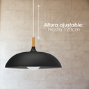 Lámpara colgante D (negro)