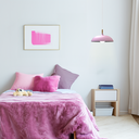 Lámpara colgante D (rosa)