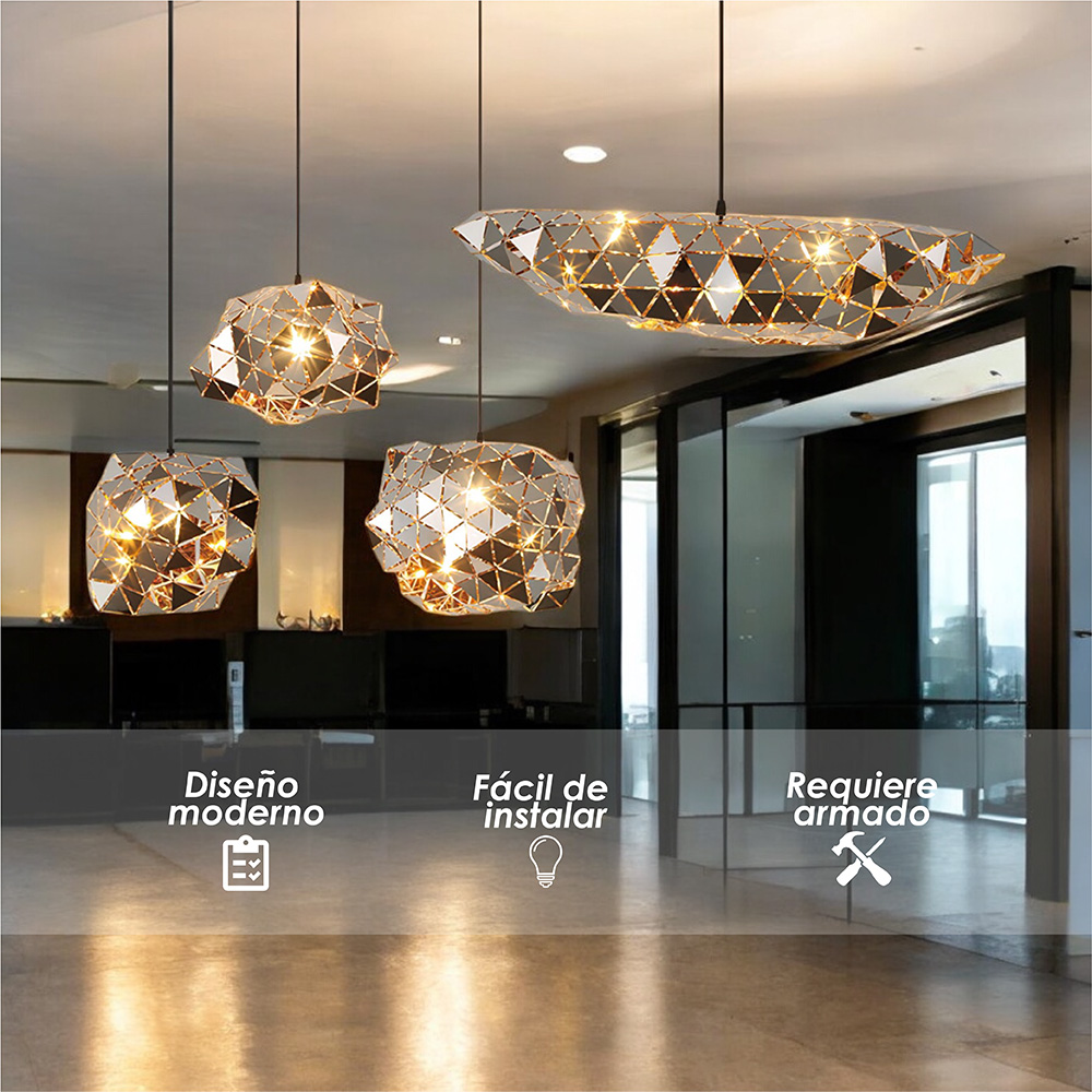 Lámpara colgante DP0026-4GC