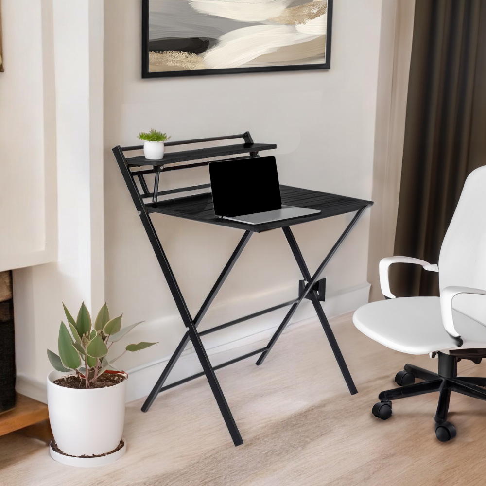 Escritorio Plegable Ilios Innova Minimalista color Negro