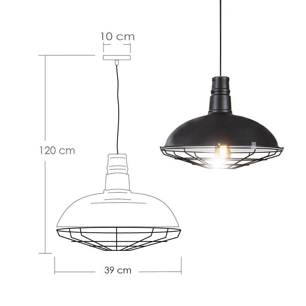 Lámpara colgante XL 8016