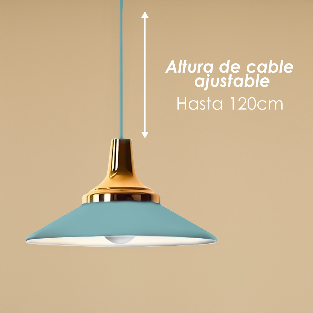 Lámpara colgante K azul