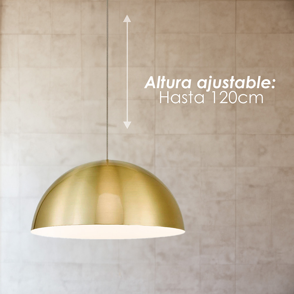 Lámpara colgante cúpula