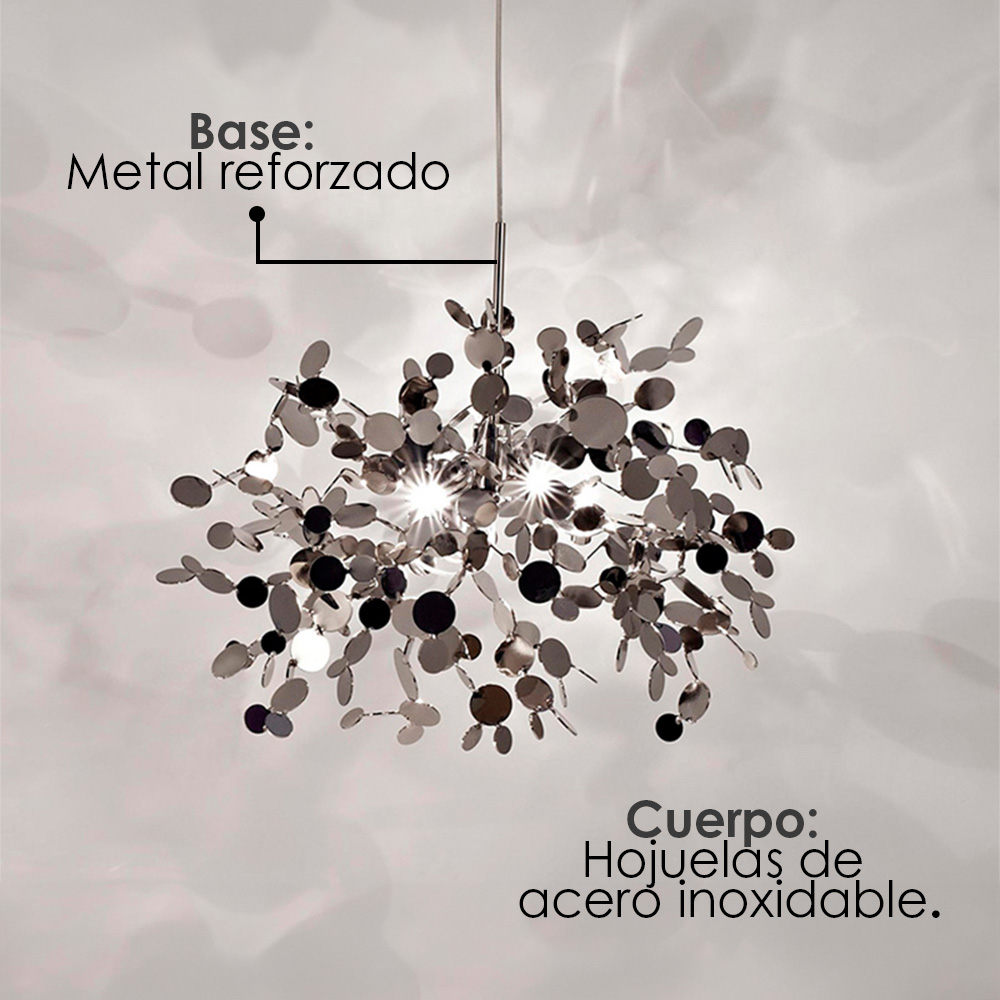 Lámpara colgante espejo