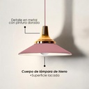 Lámpara colgante K rosa