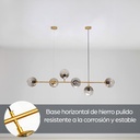 Lámpara colgante globo/6f