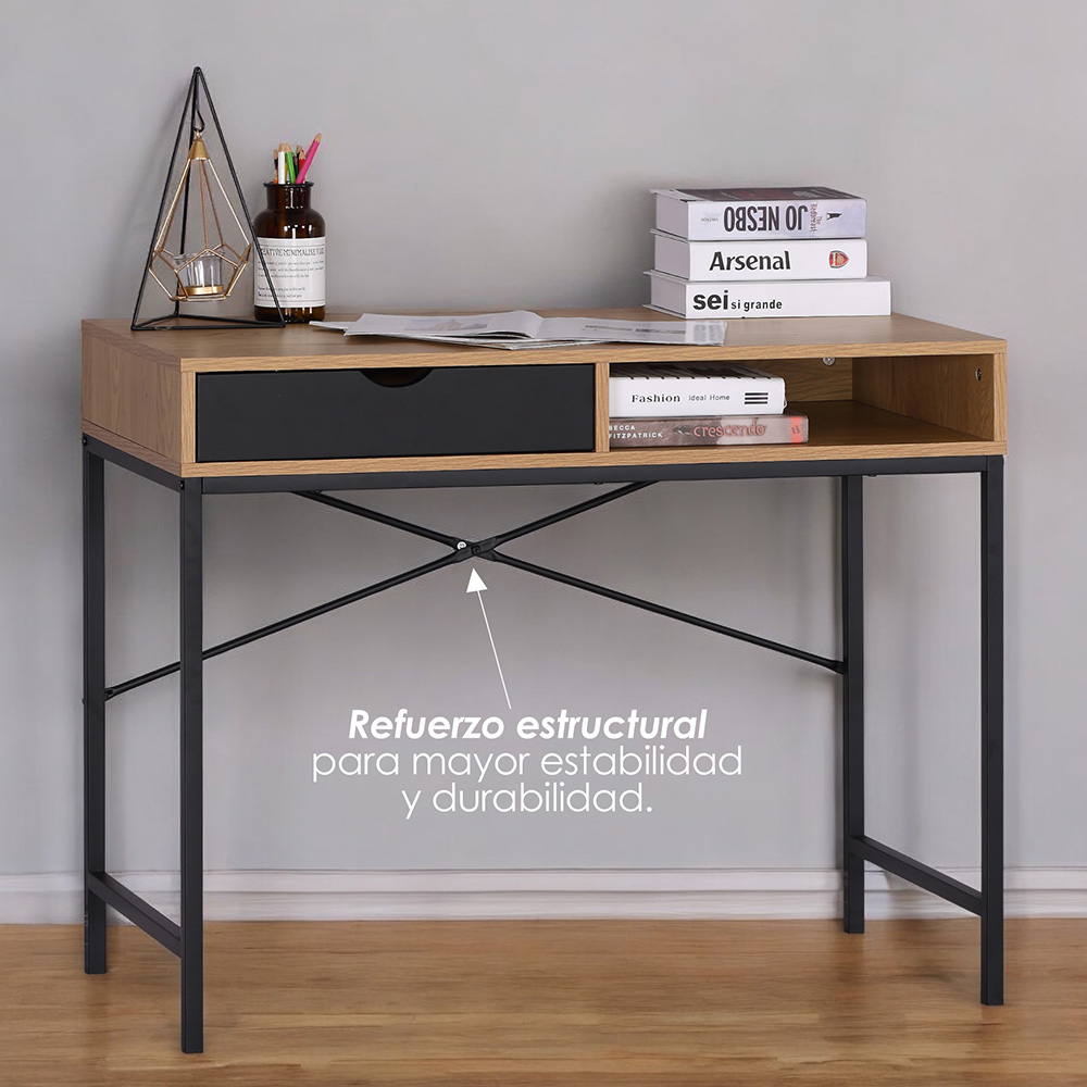 Escritorio moderno para computadora con cajón