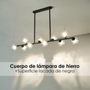 Lámpara colgante 2278 10 Negro