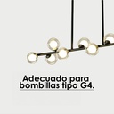 Lámpara colgante 2278 10 Negro
