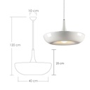 Lámpara colgante XL 8046