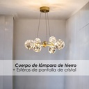 Lámpara colgante redonda 2288 6