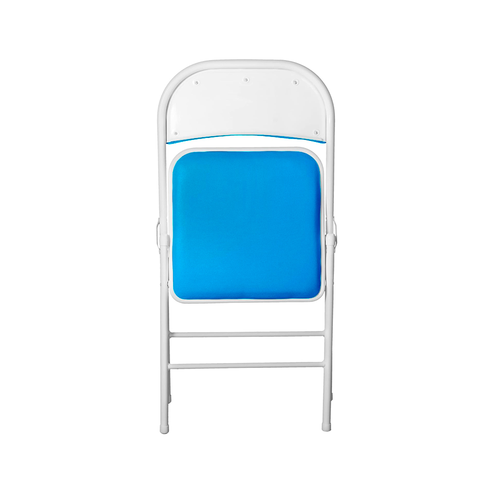 4 Sillas Plegables Azul Claro