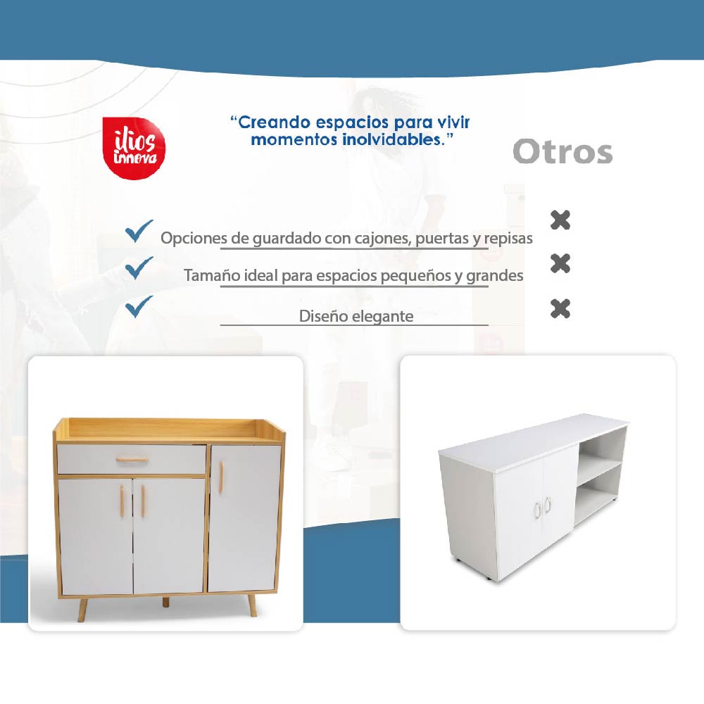 Mueble Recibidor Credenza