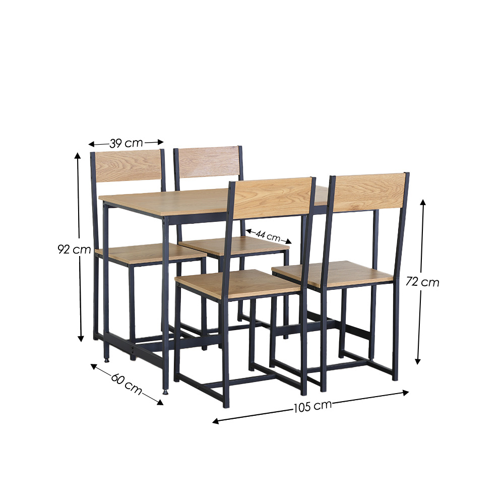 Juego de comedor 5 piezas
