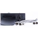 Grifo para lavabo en cascada con luz led AT333B