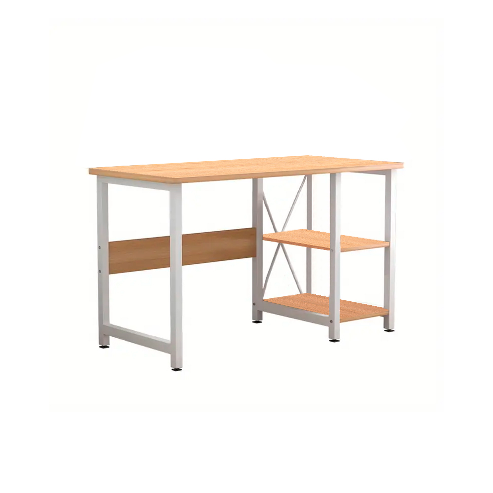 Escritorio estanteria 2 niveles Living Maple