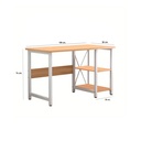 Escritorio estanteria 2 niveles Living Maple