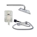 Sistema de Ducha Iliosinnova 2 Funciones Regadera y Ducha de Mano color Plata