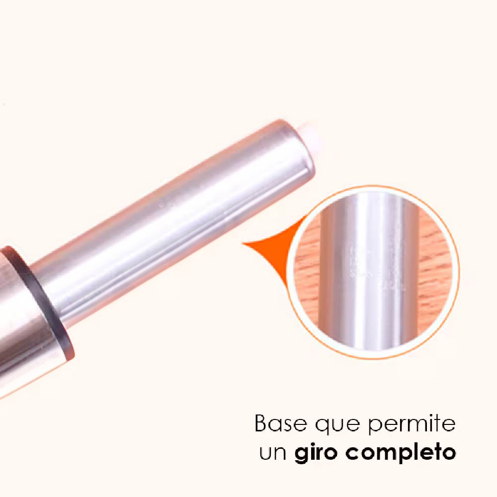 2 Taburetes Giratorios Ajustables Negro