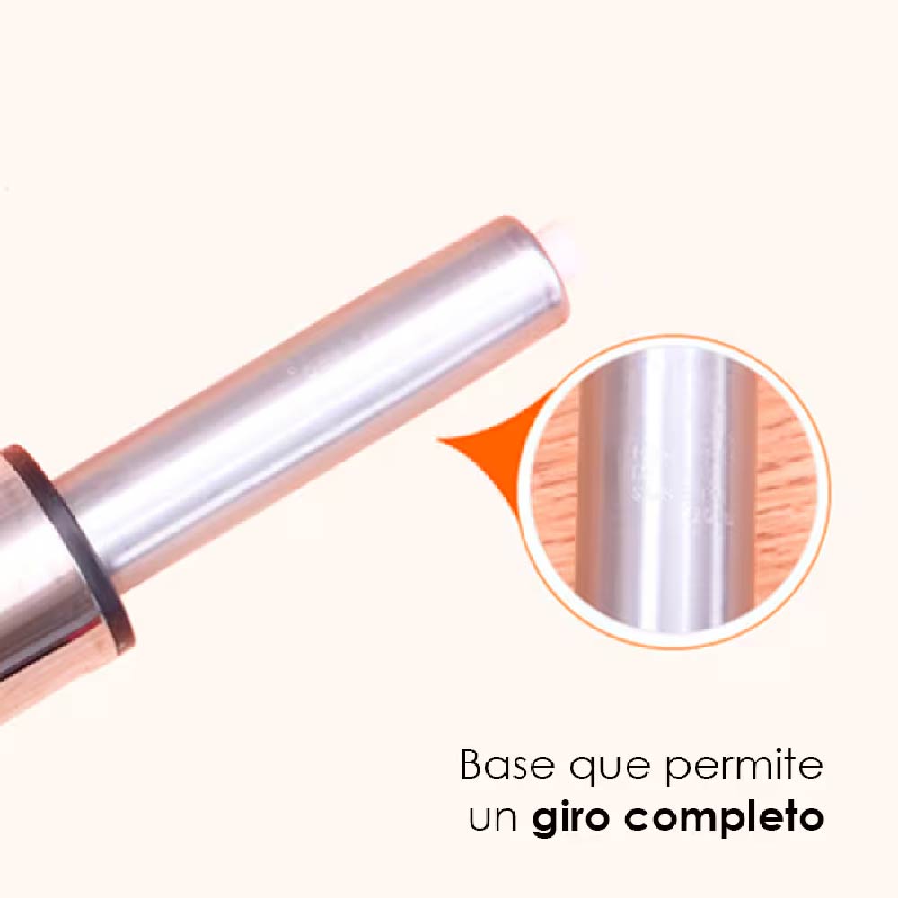2 Taburetes Giratorios Ajustables Rojo