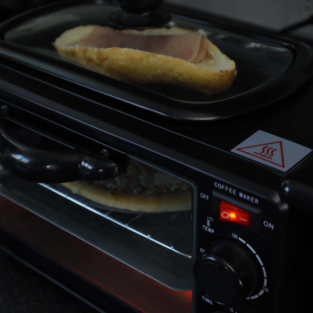 Horno con plancha
