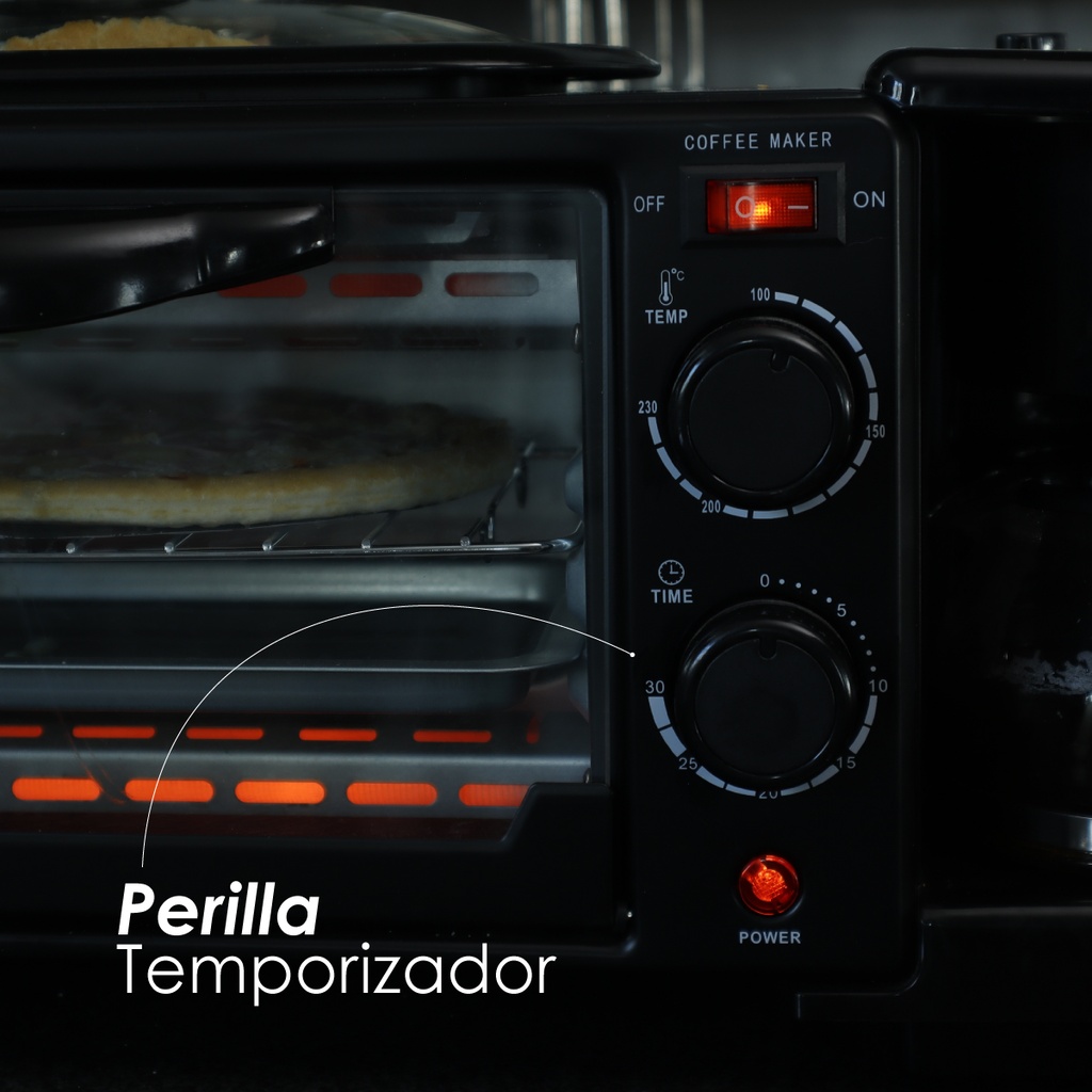 Horno con plancha