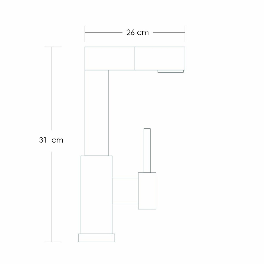 Grifo para cocina AT9208