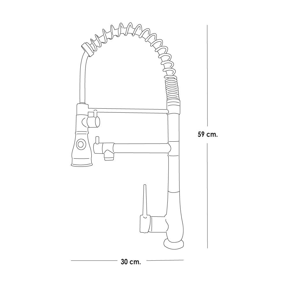 Grifo para cocina MK9844C