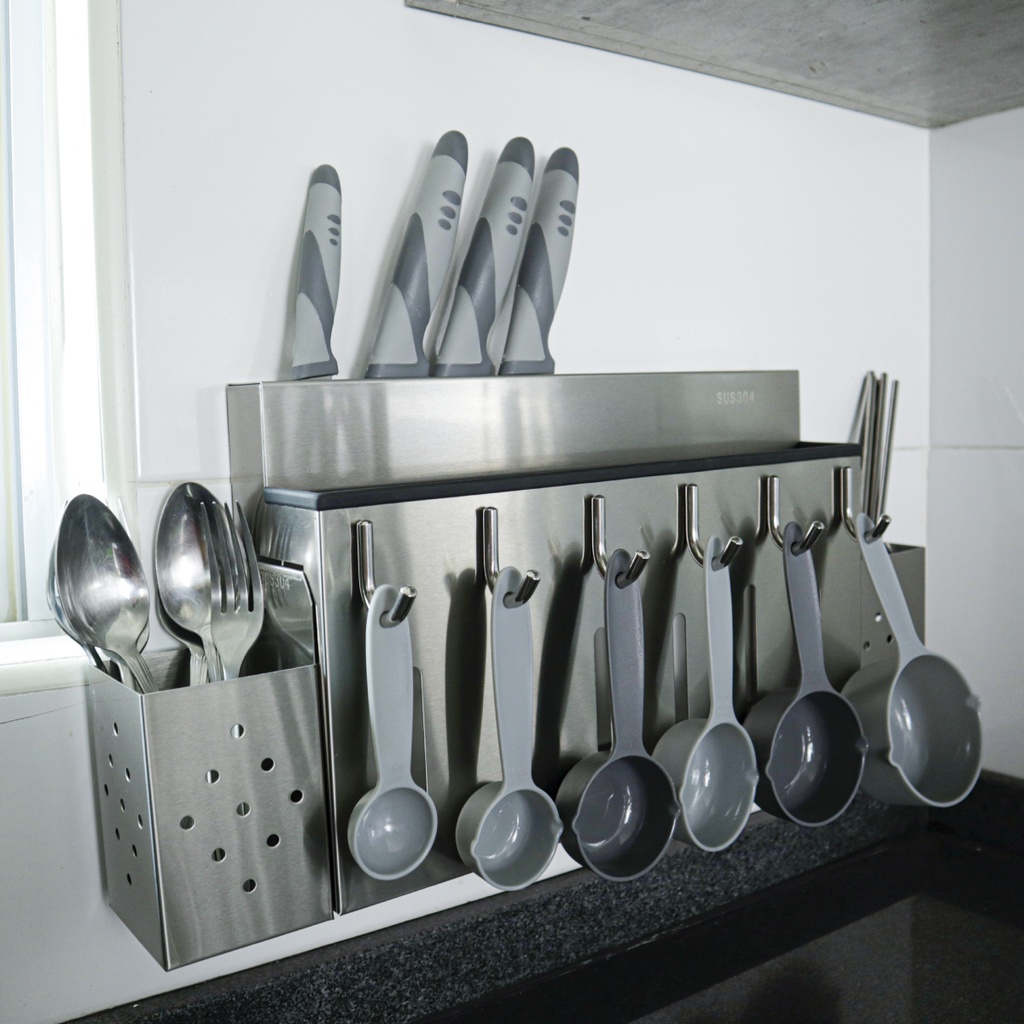 Estante de utensilios de cocina