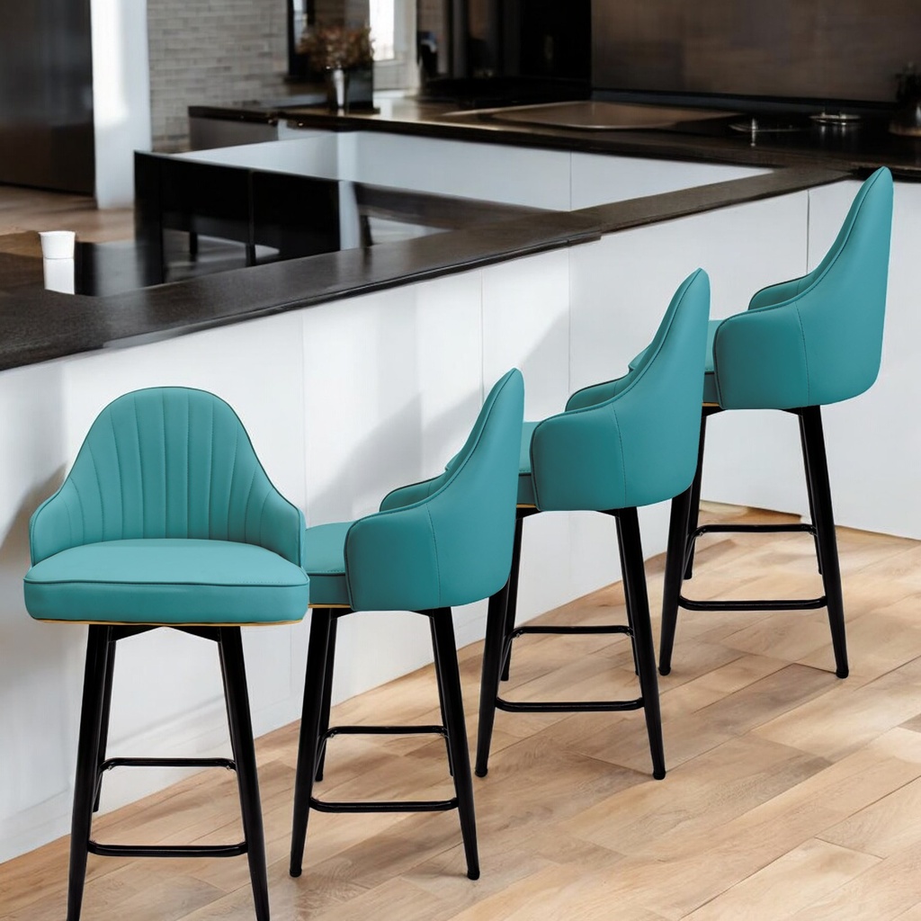 Silla de Bar Tokio Azul