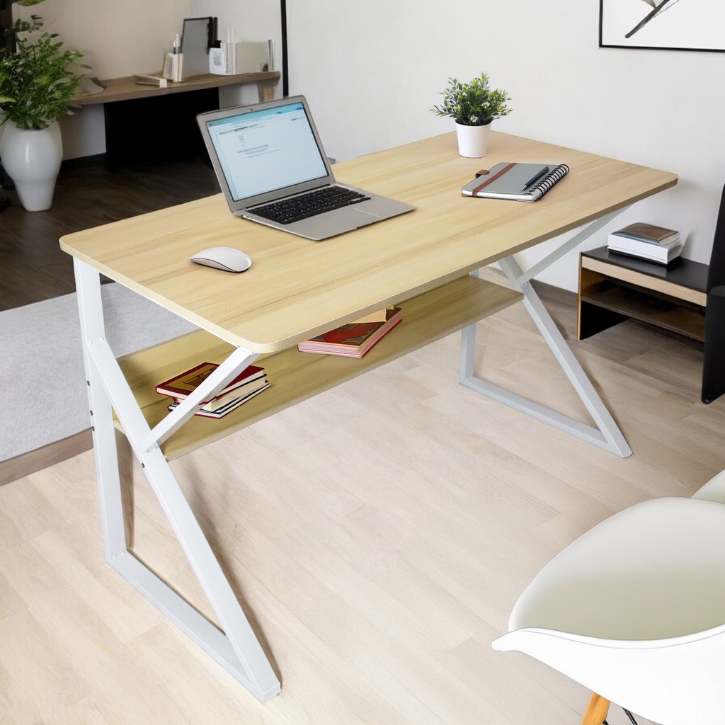 Escritorio para computadora Minimalista Acabado Maple japones