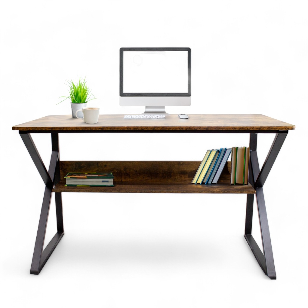 Escritorio para Computadora Minimalista con Acabado en Maple Japonés