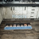 2 Tapetes de Cocina Happy