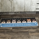 Tapete de Cocina 120 x 42 cm Happy