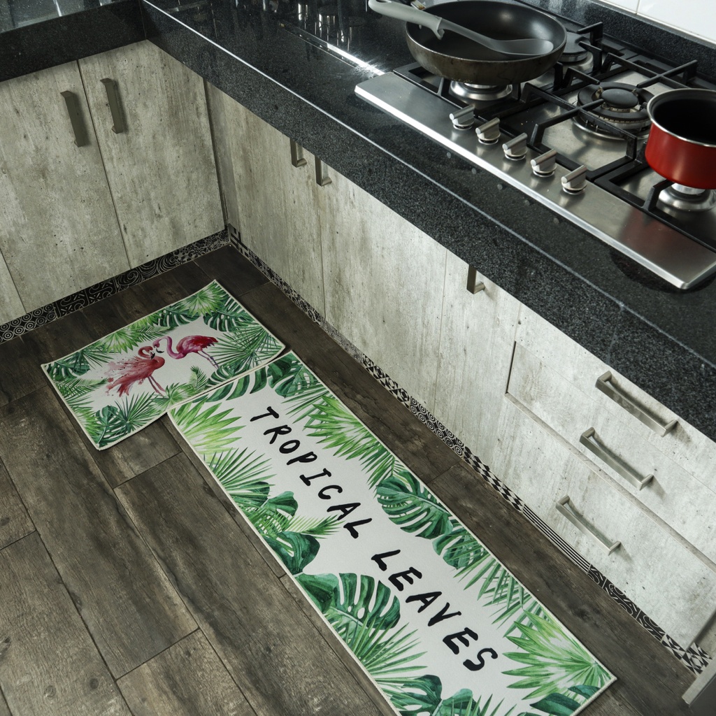 Tapete de Cocina 120 x 42 cm Tropical