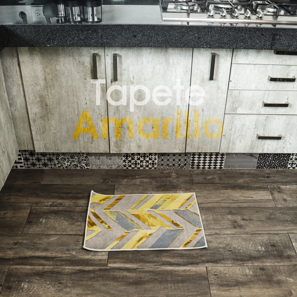 Tapete de Cocina 40 x 60 cm Amarillo