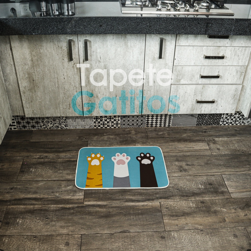 Tapete de Cocina 40 x 60 cm Happy