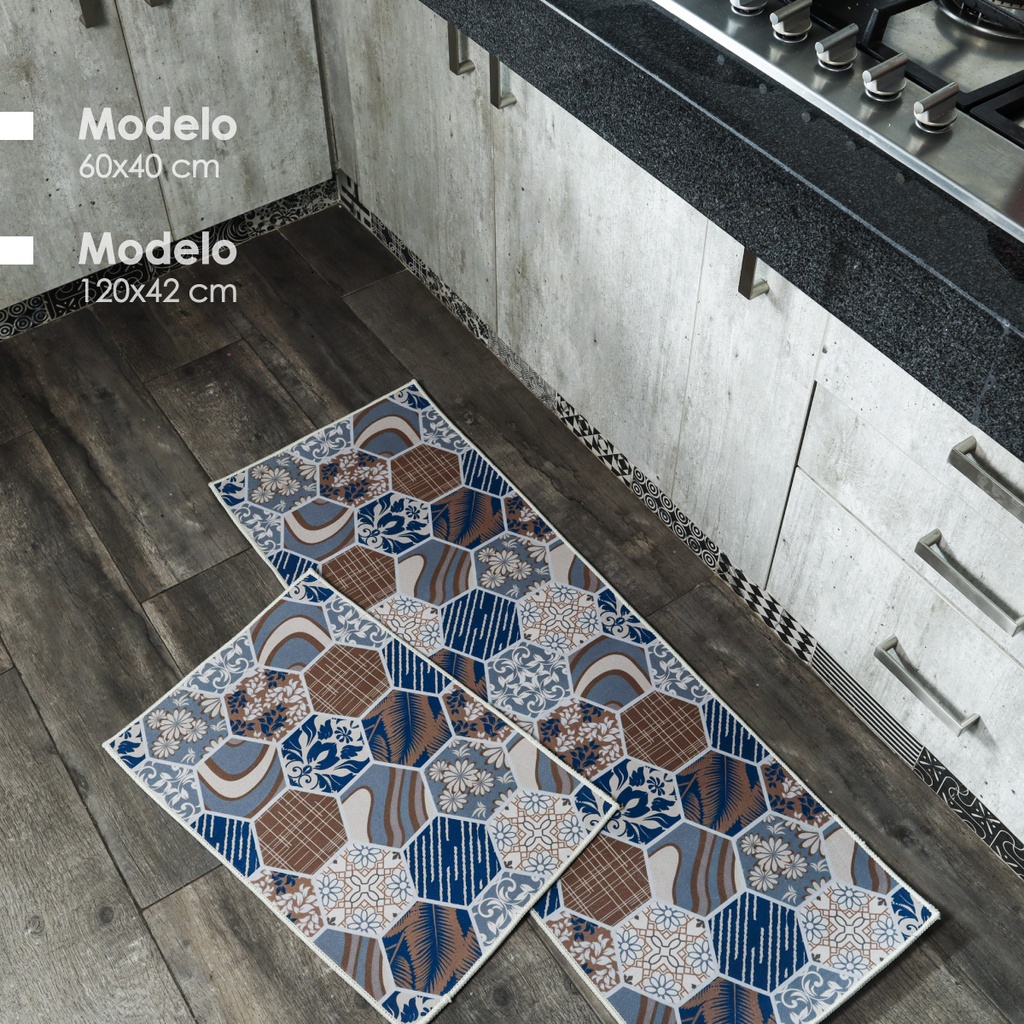 Tapete de Cocina 40 x 60 cm Mosaico