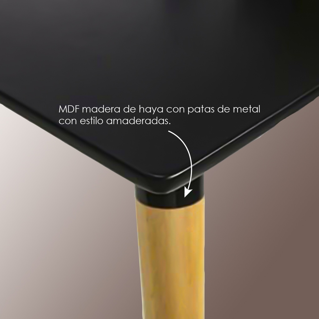 Mesa comedor oslo negro