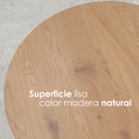 Mesa comedor redonda oslo/Madera