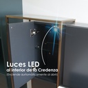Credenza bufetera con estructura (azul)