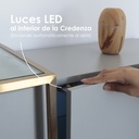 Credenza bufetera con estructura gris