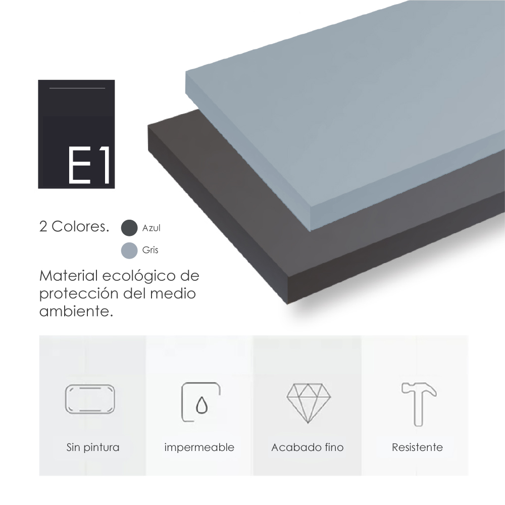 Credenza bufetera con estructura gris