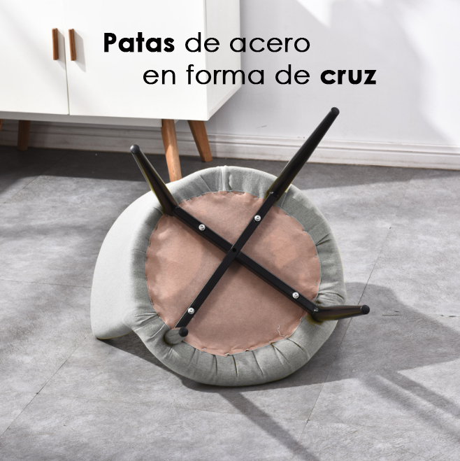 2 Sillas de comedor  Verona Gris