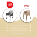 2 Sillas de comedor Valencia Gris