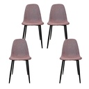 4 Sillas de Comedor Oslo Cafe