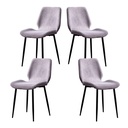 4 Sillas de comedor berlin Gris
