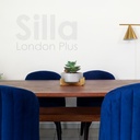 Silla de comedor London (Azul marino)