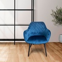 Silla de comedor Tokio/Azul