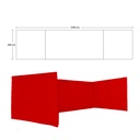 Paredes 3x6  Rojo